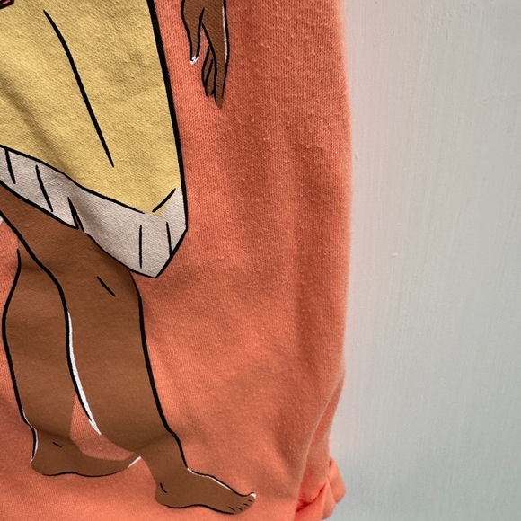 NWOT Disney Princess Pocahontas 3T Girls Orange Romper Ready for Adventure - Picture 4 of 6